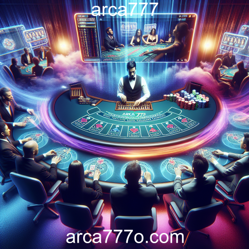 Descubra a Emoção do Cassino Ao Vivo no Arca777